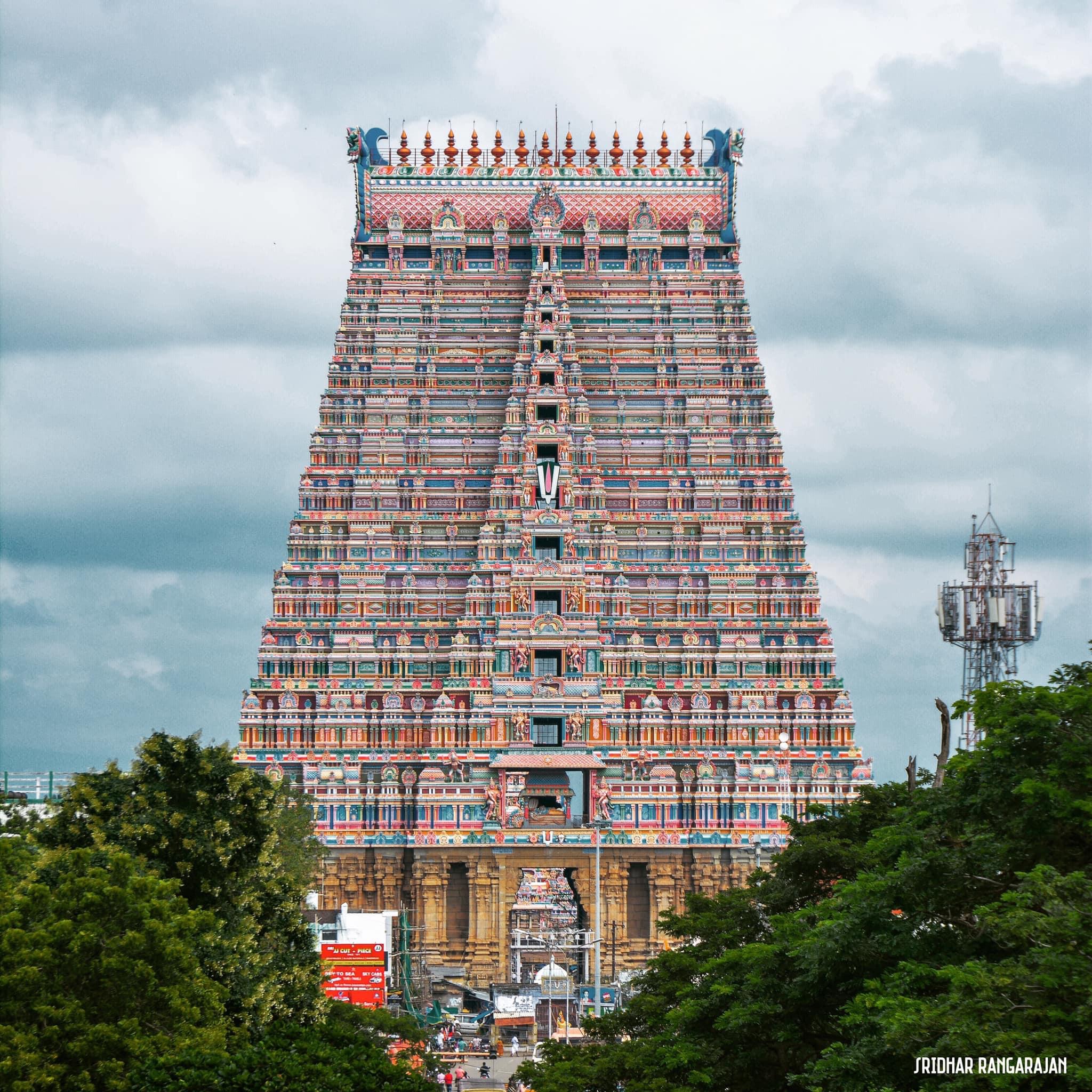 The Srirangam  Ranganathaswamy Temple
